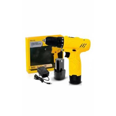 Imagem de Furadeira Parafusadeira Bateria 12V Bivolt LED - Congratulations Store