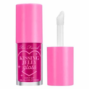 Imagem de Brilho Labial Too Faced Kissing Jelly Gloss 4,5ml, Raspberry