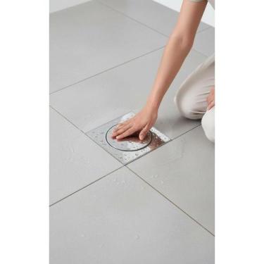 Imagem de Ralo Inox Click Oculto 10x10cm: Banheiro Moderno - Congratulations Sto