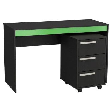 Imagem de Mesa Escrivaninha e Gaveteiro Para Escritorio B29 NOVAM