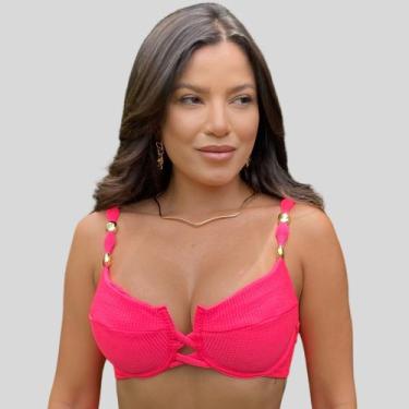 Imagem de Top Avulso Meia Taça Retrô Bali - Califórnia Brasil, Canelado ibiza pi