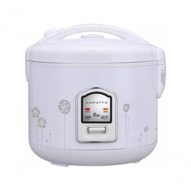 Imagem de Panela Elétrica de Arroz Agratto Pa10x Riso Antiaderente com Bandeja de Vapor 400W 110V
