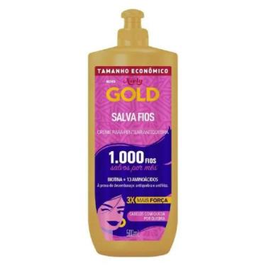 Imagem de Creme para Pentear Niely Gold Salva Fios 500ml