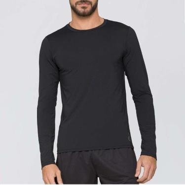 Imagem de Camiseta Masculina Selene Confortável Academia Tecido Térmico UV50 Respirável Fitness O...
