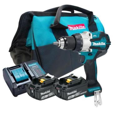 Imagem de Parafusadeira Furadeira 18V DHP489Z 2 Baterias Bolsa Makita