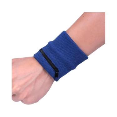 Imagem de Braçadeira Esportiva Para Corrida Com Bolso Com Zíper, Bolsa De Braço 