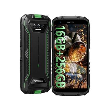 Imagem de Smartphone Doogee S41 Max 16GB RAM 256GB 13MP Android 13 Dual SIM 4G NFC Resistente à Água Verde