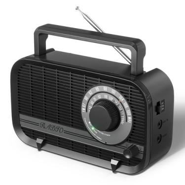 Imagem de Radio Portátil Audiocrazy AM FM con Bluetooth 5.0 - Negro
