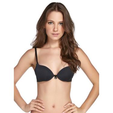 Imagem de Sutiã Push Up E Detalhe Renda Valisere Lingerie - Ref. 21016, Preto, 4