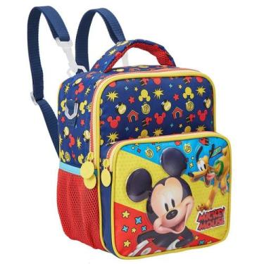 Imagem de Lancheira Infantil Térmica Vermelha Mickey Mouse Disney Xeryus Y1 1327