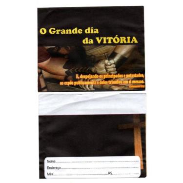 Imagem de Envelope para campanha-PACOTE COM 100 UNIDADE - SC, O grande dia da Vi