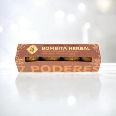 Imagem de Incenso 7 Poderes Bombinha Herbal Kit 4 Lavanda, Ruda, Laurel, Eucalip