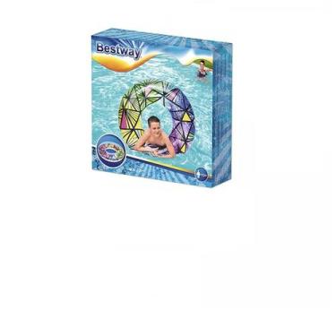 Imagem de Boia para Piscina Vitral Estampado Bestway 119cm