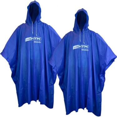 Imagem de Kit 2 Poncho Capa de Chuva Impermeável Com Capuz P/ Pesca Caminhada E 