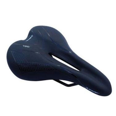 Imagem de Selim MTB Geometric Vazado Gel 268x174 - ELLEVEN