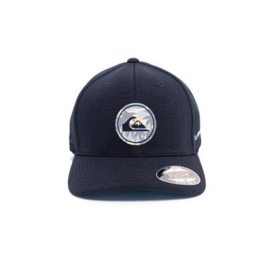 Imagem de Bone gradient round tropicamo navy - Quiksilver,  P, Azul