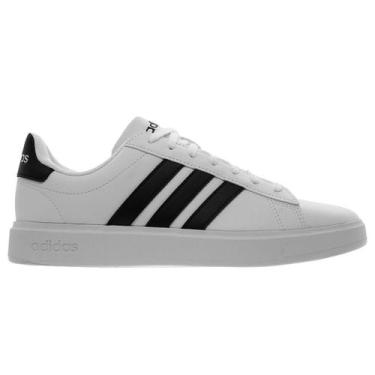 Imagem de Tênis Casual Masculino Adidas Grand Court 2.0 GW6511 Branco, 41, Branc
