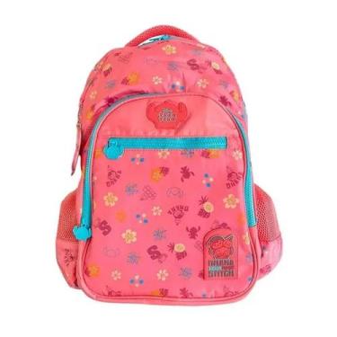 Imagem de Mochila De Costas Juvenil Stitch Clio Style - TS24627, Rosa