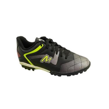 Imagem de Chuteira masculina society em couro mathaus finale 0420, Preto, 43