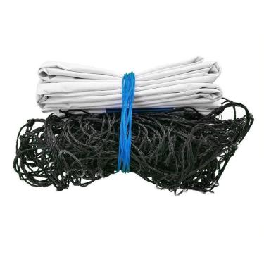 Imagem de Rede de Biribol Vôlei de Piscina 5m 1 Faixa Preto em Polipropileno com Tratamento UV Master Rede