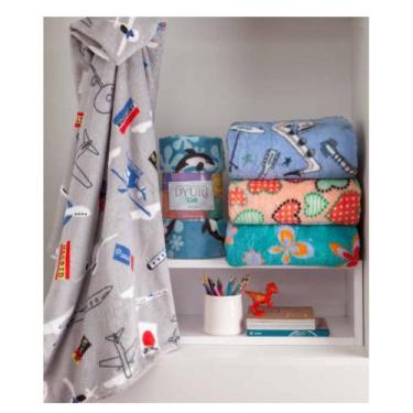 Imagem de Manta Microfibra Dyuri Kids Jolitex 150 X 200 Solteiro Infantil, Balei