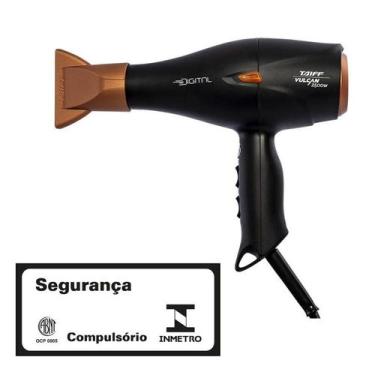 Imagem de Secador de Cabelo Taiff Vulcan Digital 2500W 110V, 110V