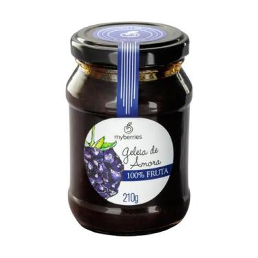Imagem de Geleia myberries amora 100% 210g