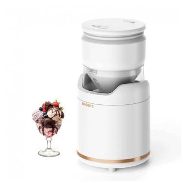 Imagem de BRIOBITE Máquina de Sorvete Recarregável, Compacta e Silenciosa para 12 Porções - Ideal para Sorbet, Gelato e Iogurte Congelado