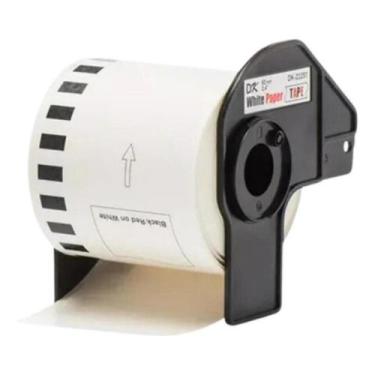 Imagem de 3 Etiqueta Térmica Contínua 62mm 15,24m Dk22251 Dk-2251  Kit 9un - MAS