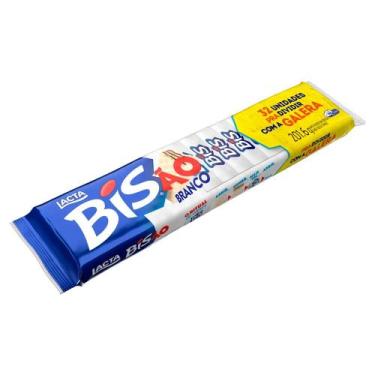 Imagem de Chocolate Bis Lacta Branco Laka 201,6g