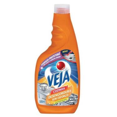 Imagem de Desengordurante veja laranja refil 500 ml
