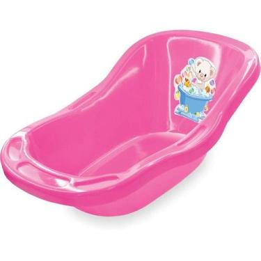 Imagem de Acessório Para Boneca Banheira 48x33x14cm Rosa - Lider