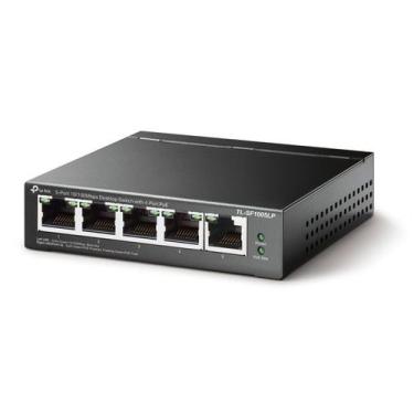Imagem de Switch Poe 5 Portas Fast 10/100 (4 Portas Poe) Tl-sf1005lp Smb - TP-LI