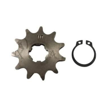 Imagem de Corrente De Pinhão Dianteiro 10T-19T Com Placa Retentora Para ATV Quad