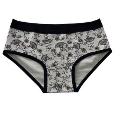 Imagem de Calcinha infantil de cotton - TOP CATZ, Est, Sortidas, M