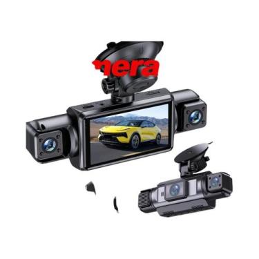 Imagem de 1080P 360 graus Câmera Para Carro Com Visão Noturna IR, Modo De Estaci