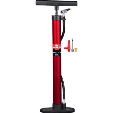 Imagem de Bomba De Ar Sport 470mm Worker, Corpo Metálico, Suporte Em Metal