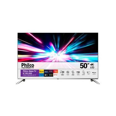 Imagem de Smart TV 50" LED UHD 4K Philco PTV5 0G7PR2CSB com HDMI, USB, Wi-Fi e Dolby Audio