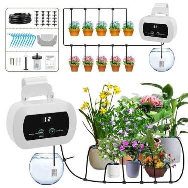 Imagem de Controlador De Irrigação Inteligente Para Jardim, Sistema De Rega Auto