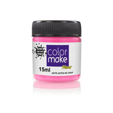 Imagem de Tinta Liquida Fluorescente 15 com ML Pink - Color Make