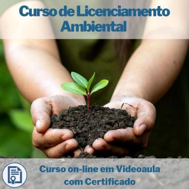 Imagem de Curso on-line em videoaula de Licenciamento Ambiental com Certificado