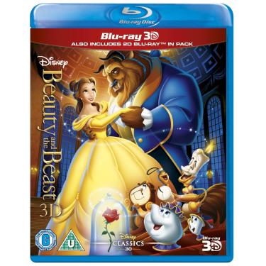 Imagem de Beauty And The Beast [Blu-ray 3D + Blu-ray 2D] [Region Free]