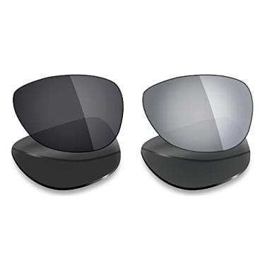 Imagem de Mryok 2 pares de lentes polarizadas de substituição para óculos de sol Oakley Crosshair 2012 – Opções
