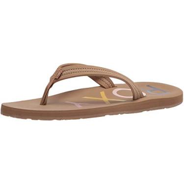 Imagem de Roxy Chinelo feminino Vista III, Bege aberto, 38