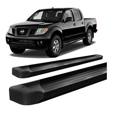 Imagem de Estribo Frontier ate 2008 a 2016 chapa de Aluminio Preto