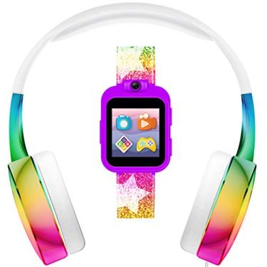 Imagem de PlayZoom 2 Smartwatch e fones de ouvido infantis – Selfies de câmera de vídeo, jogos educativos divertidos, leitor de música MP3, áudio, livros, tela sensível ao toque, esportivo, relógio digital, presente para crianças, meninos e meninas