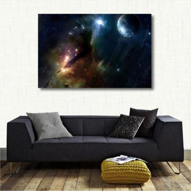 Imagem de Quadro decorativo Paisagem de Ficção Científica - Tela em Te
