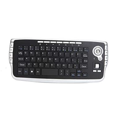 Imagem de Baoblaze Teclado Wilreless Trackball Multifunção 78 teclas para tablet notebook
