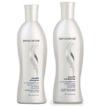 Imagem de Kit Senscience Shampoo e Condicionador Smooth 300ml