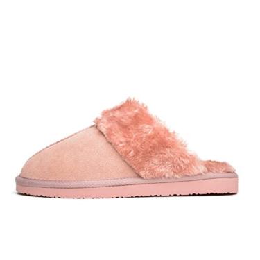 Imagem de Minnetonka Pantufas femininas de camur a chesney, Blush, 8